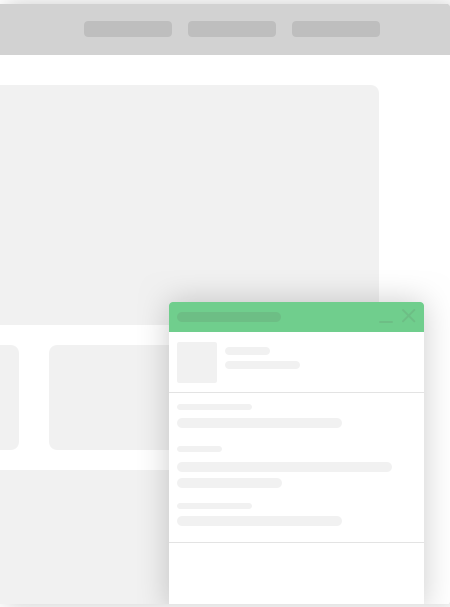 Sample: Frontend of your site