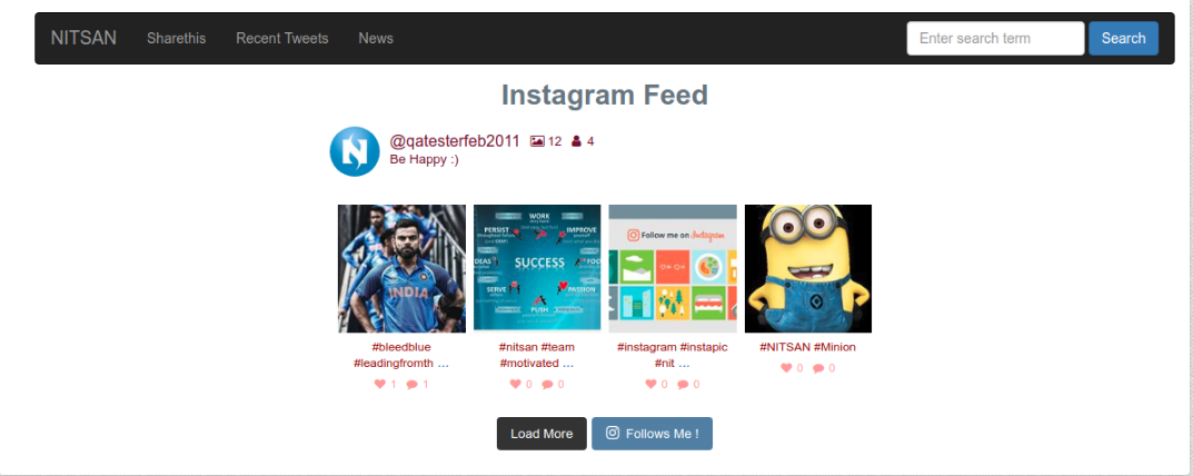 Instagram Feeds