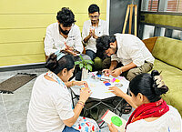 Clay Ganpati Making Activity