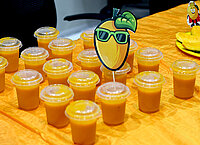 Mouthwatering Mangoes Juice   