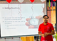 Talk on Time management by Jay Bhalgamiya