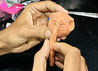 Clay Ganpati Making Activity