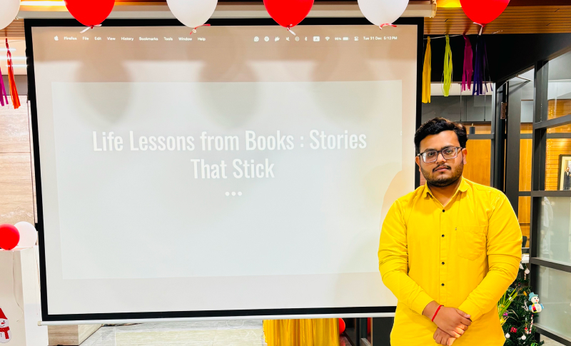 Talk - Life Lessons from Books by Dhruv Rathore