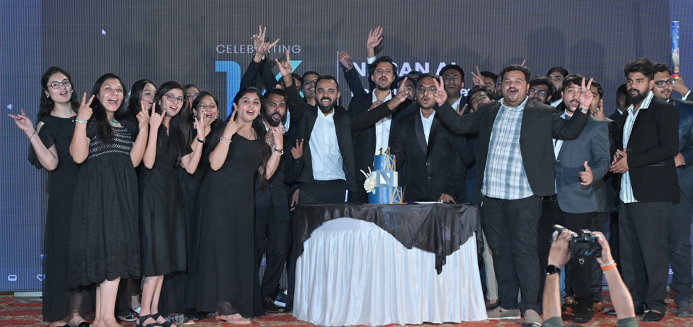 Team Celebrating 14 years