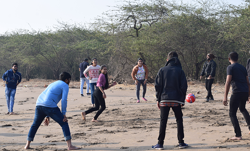 Team Fun Activity at Hatab beach 