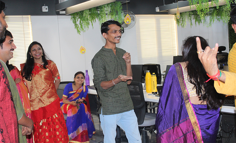 Glimpse of the Traditional Dances and Music at NITSAN's Diwali Event