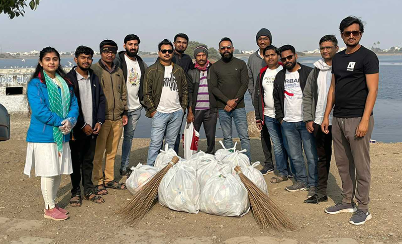 Celebrating Independence day with Cleanness drive