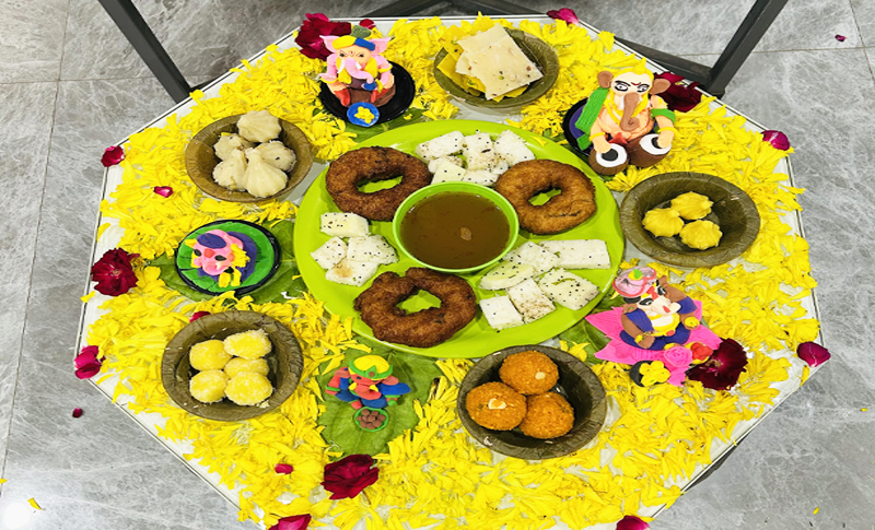 56 Bhog to Ganesh