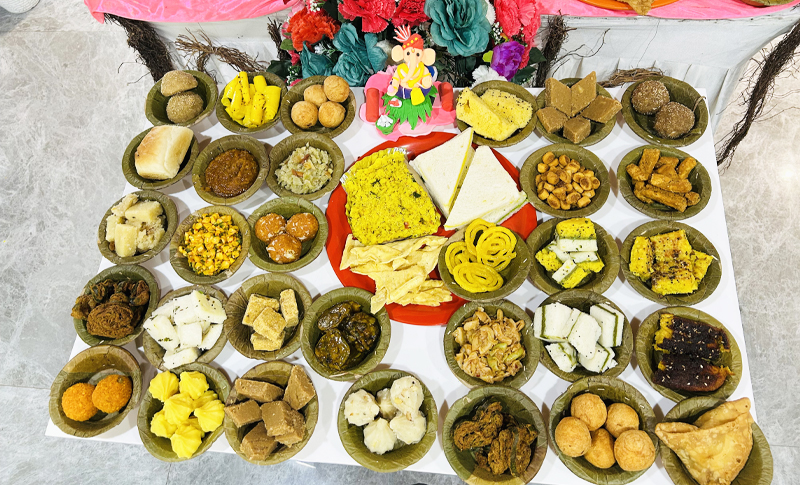 56 Bhog to Ganesh