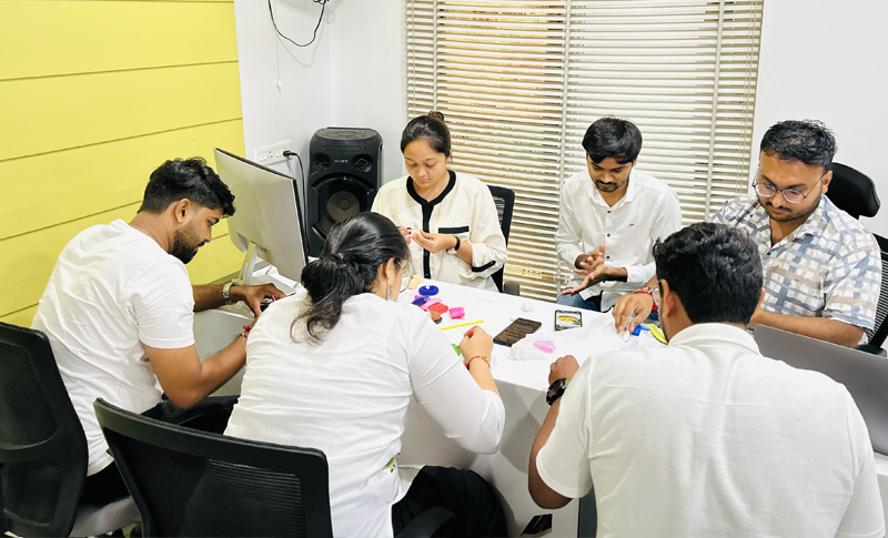 Clay Ganpati Making Activity