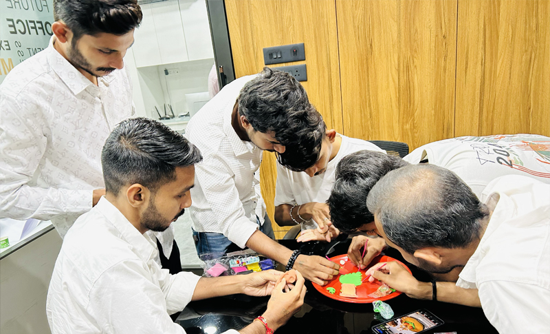 Clay Ganpati Making Activity