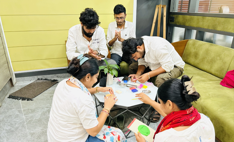 Clay Ganpati Making Activity