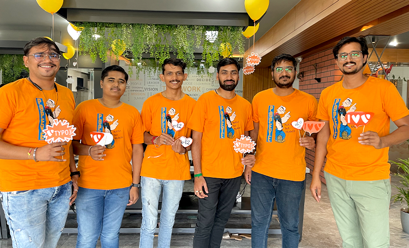 Team Photoshoot of TYPO3 V12 Release party 