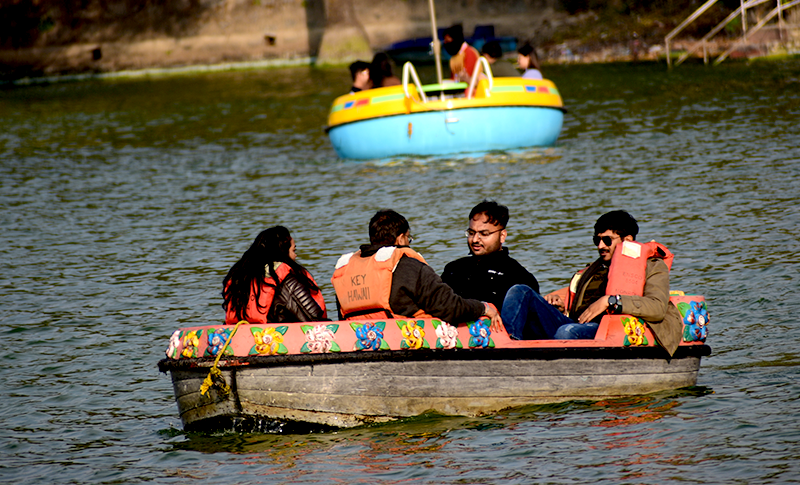 Enjoying Water rides 