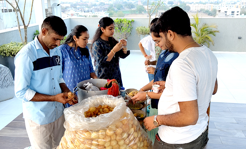 Pani Puri party